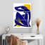 Abstract Woman Silhouette Multi Piece Canvas Print-93024382