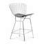 Ensemble de deux tabourets de bar avec structure en métal