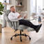 HOMCOM Linen Office Chair-770369543