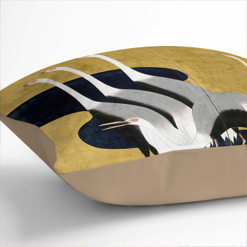 Square Throw Cushion, 40cm H x 40cm W x 15cm D, Stone