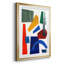 " Colourful Shapes I " 3 - Pieces Painting Print-69982035-69982040