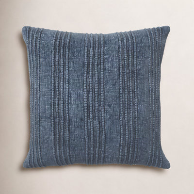 Kara 22" x 22" Cotton Throw Pillow