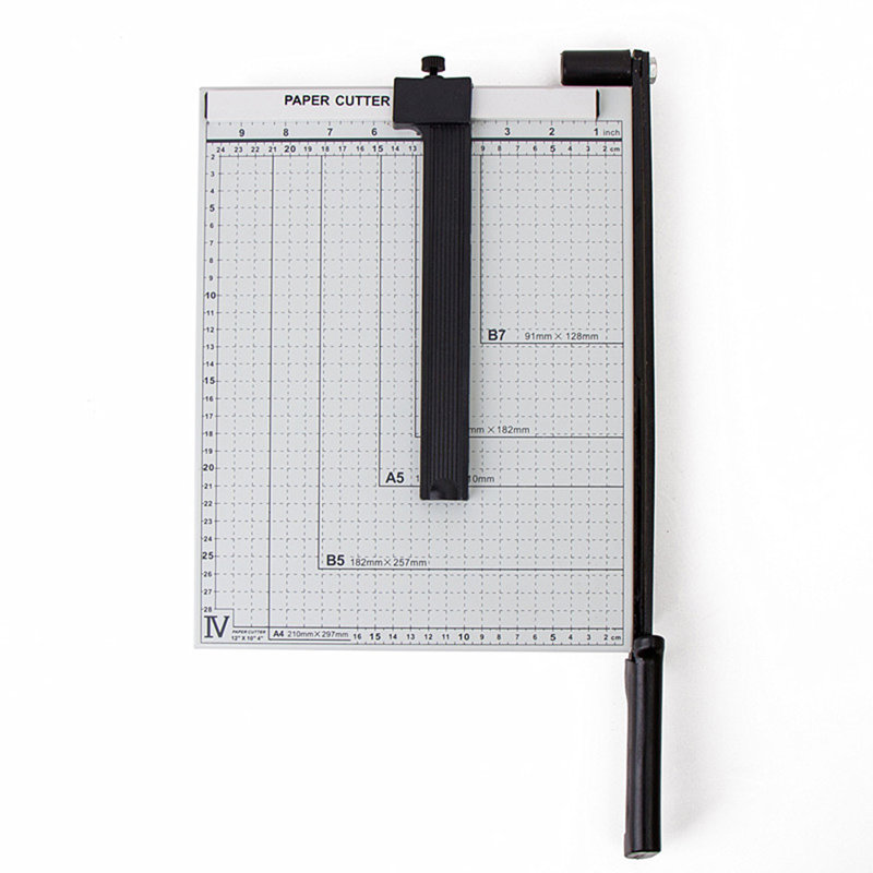 A4 To B7 Metal Base Paper Cutter