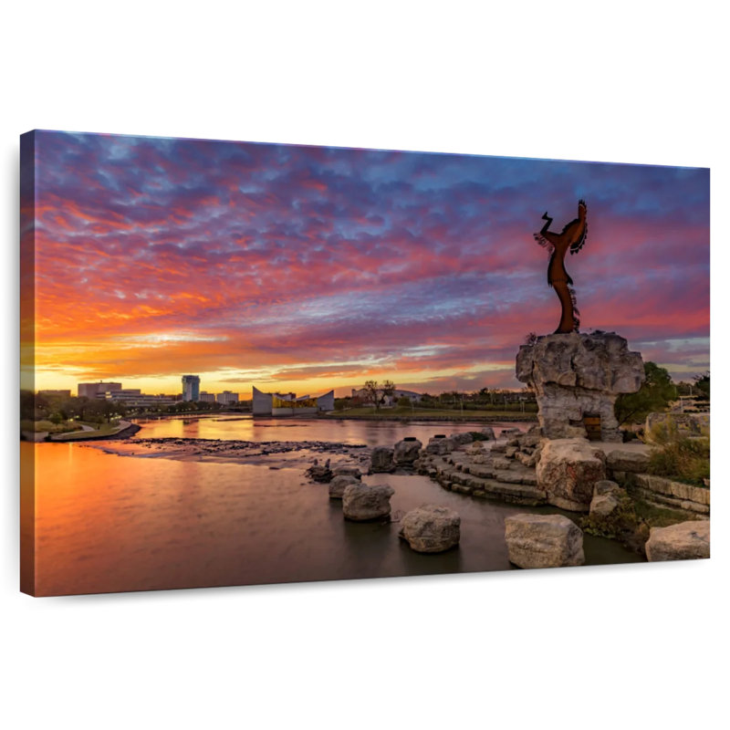 Kavia Wichita Sunset Horizon, 20" H x 30" W