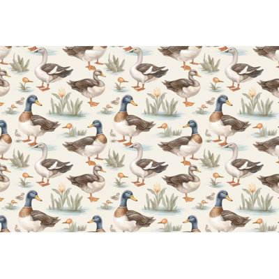 Duck Animal Brown Bedding