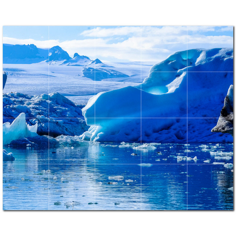 Glacier photo 12 x 12