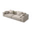 Coussin modulaire beige en polyester-1241991823-1241991822-1241991810