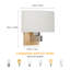 Oval Glass 18Cm Flush Mounted Sconce