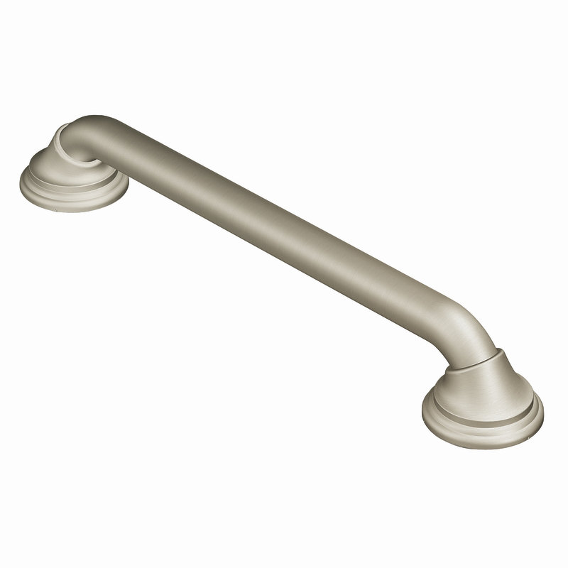 Barre d'appui de créateur Ultima de SecureMount, Nickel brossé, L 16 po