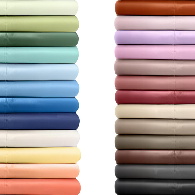 Soft Double Brushed Microfiber Single Flat Sheet/Top Sheet, Beige, Twin Flat Sheet