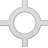 Inner Circle Intersection for 5" Traditional Coffered Ceiling System