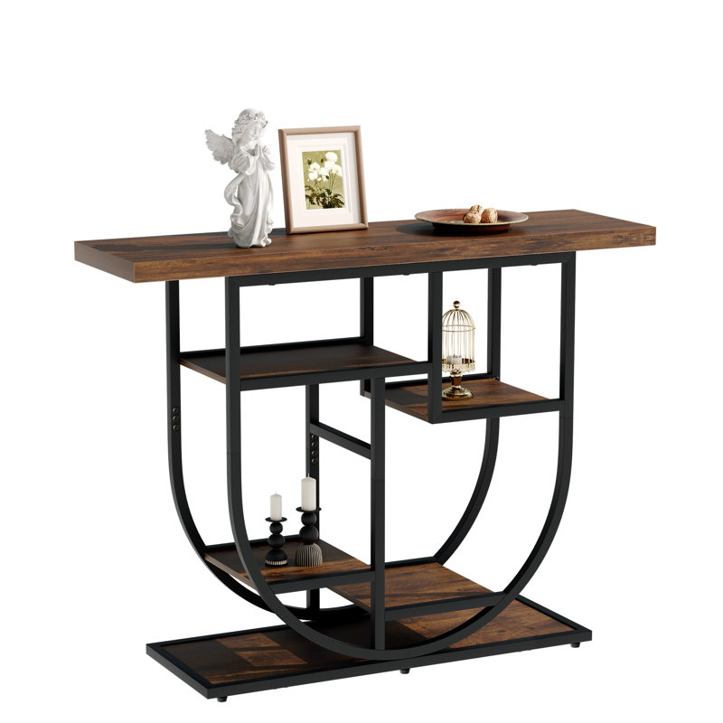 41.3"H Farmhouse Console Table For Entryway