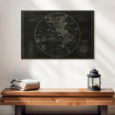 Aliaz Mappemonde Gravure III
