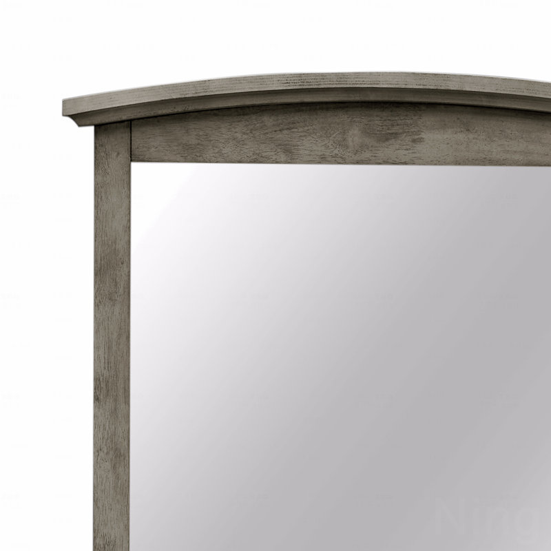 Miroir d'appoint Basic Basic, pour la décoration intérieure, Gris