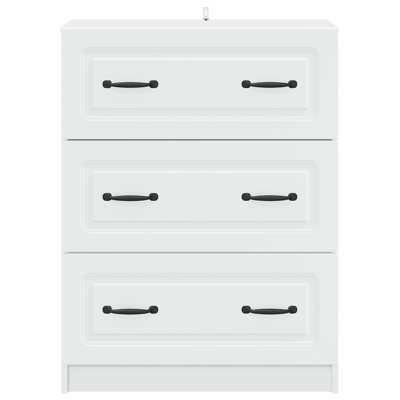 Engineered Wood Rectangle Accent Chest