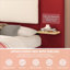 Lit plateforme tapissier grand format rouge chaud avec coins arrondis anti-collision sans sommier tapissier-129466656