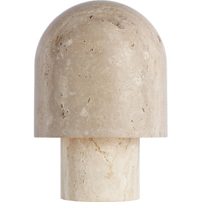 Kennett Small Travertine Table Lamp