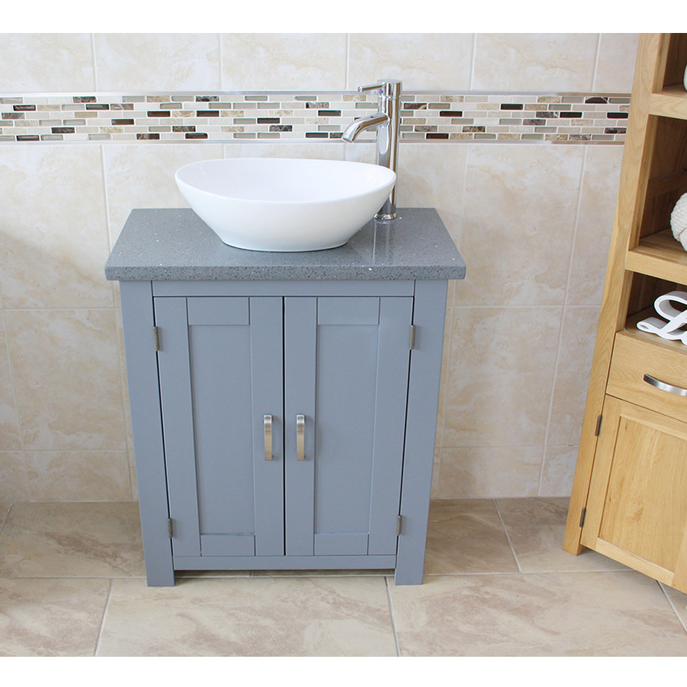 Rodarte 650mm Free-Standing Single Vanity Unit