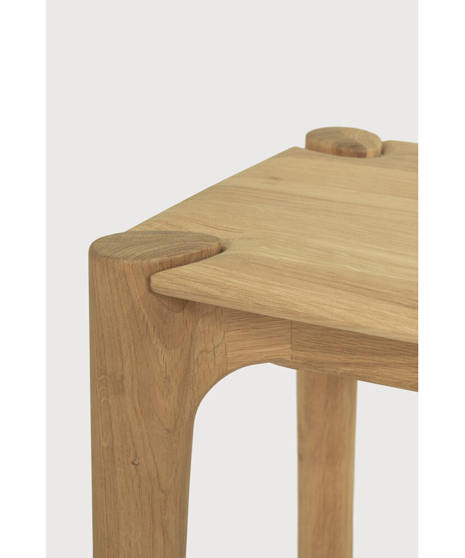 Pi Solid Wood Dining Bench, Oak, 18.5" H x 73.5" W x 14" D