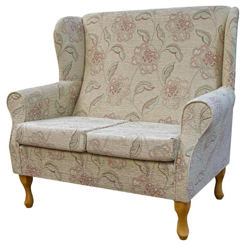 120Cm Round Arm Loveseat