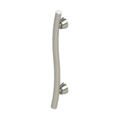 INVISIA Accent Bar 24", Designer Luxury Curved Grab Bar (500 lb. Capacity)