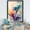 «Colorful Cally Lilies II», reproduction sur toile