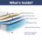 Blue Medium Hybrid Mattress in a Box - Breathable Support & Motion Isolation-844493293-865526199