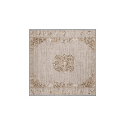 Machine Washable Gray Area Rug
