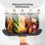 VonShef Air Fryer 6L - 1500W Compact 10-In-1 Airfryer