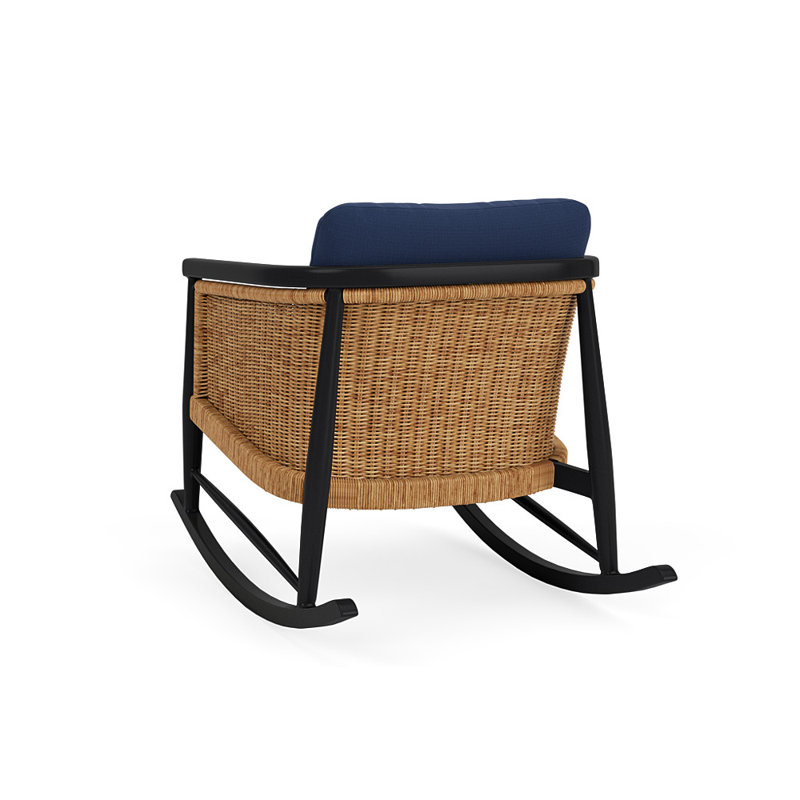 Galloway Outdoor Rocker Chair, Beach Navy