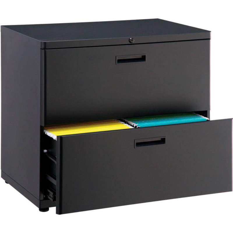 30'' Wide 2 -Drawer File Cabinet, Charcoal