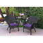 Chaise de patio avec coussins Batchelder-573992034-573969203
