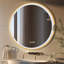 Cheli Aluminium Round Mirror-1507321603