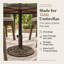Malloy 20 Lb. Base de parasol