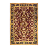 Kilan One-of-a-Kind 12 X 18 2000s Wool Area Rug in Red