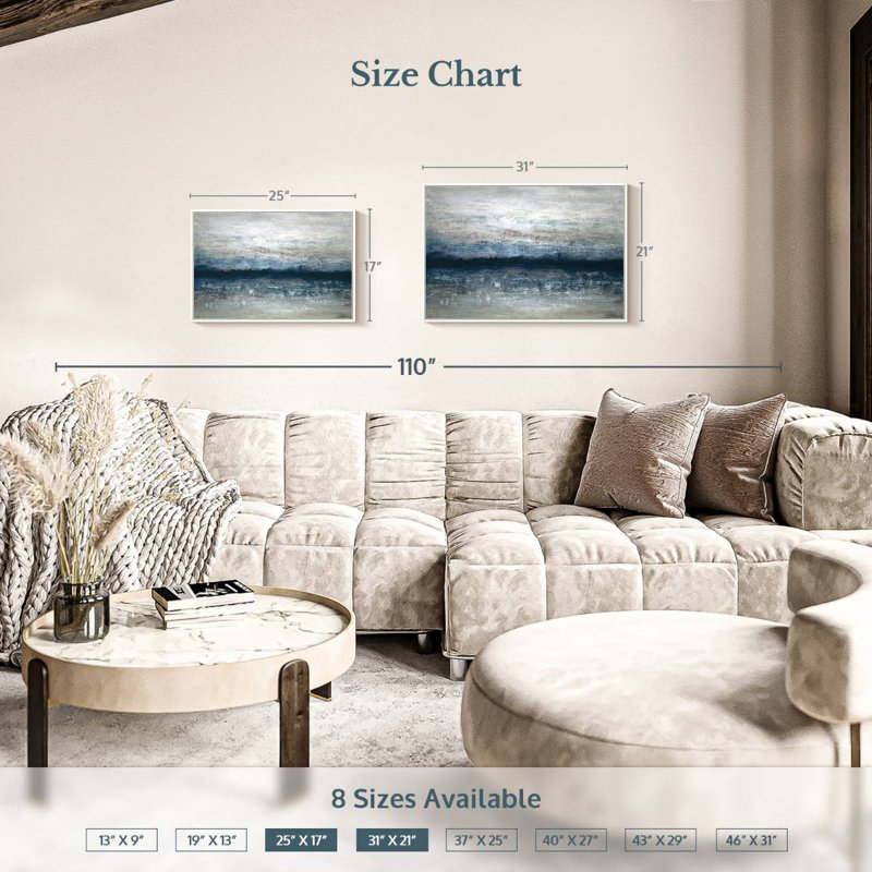 Shimmer Fausley, Floating Frame White, 25" X 17"