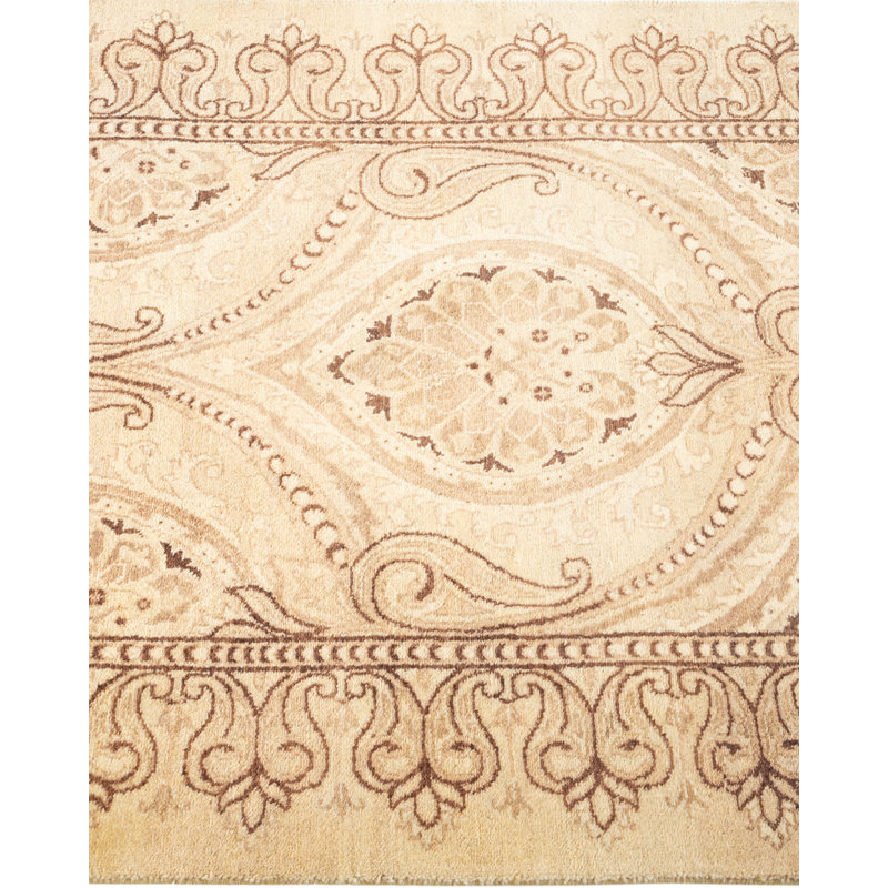 Classic One-of-a-Kind 2' 7" X 12' 4" Hand Knotted Area Rug