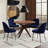 Cobos 5-Piece 47.25" Round Dining Set
