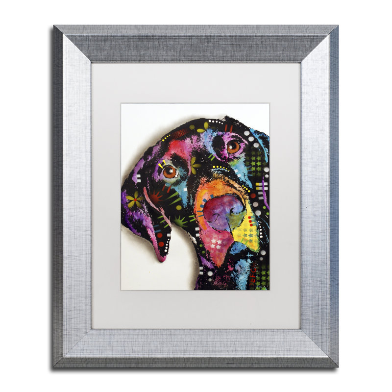 " Pointer " by Dean Russo, 14" H x 11" W x 0.5" D, Silver