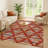 Machine Washable Indoor/Outdoor Chantille ACN2502 Southwest Rug-210537758-210537732