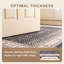 Tapis Radcliffe moderne à motif mosaïque mouchetée abstraite gris et noir, lavable à la machine, antidérapant, à poils courts, pour l'intérieur et l'extérieur, adapté aux animaux domestiques, idéal pour le salon, la chambre, la salle à manger, l'entrée, le corridor ou le bureau.-1866527390