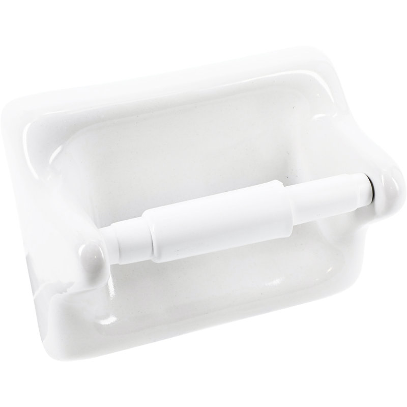 Porte-papier hygiénique Bath Accessories, Blanc arctique
