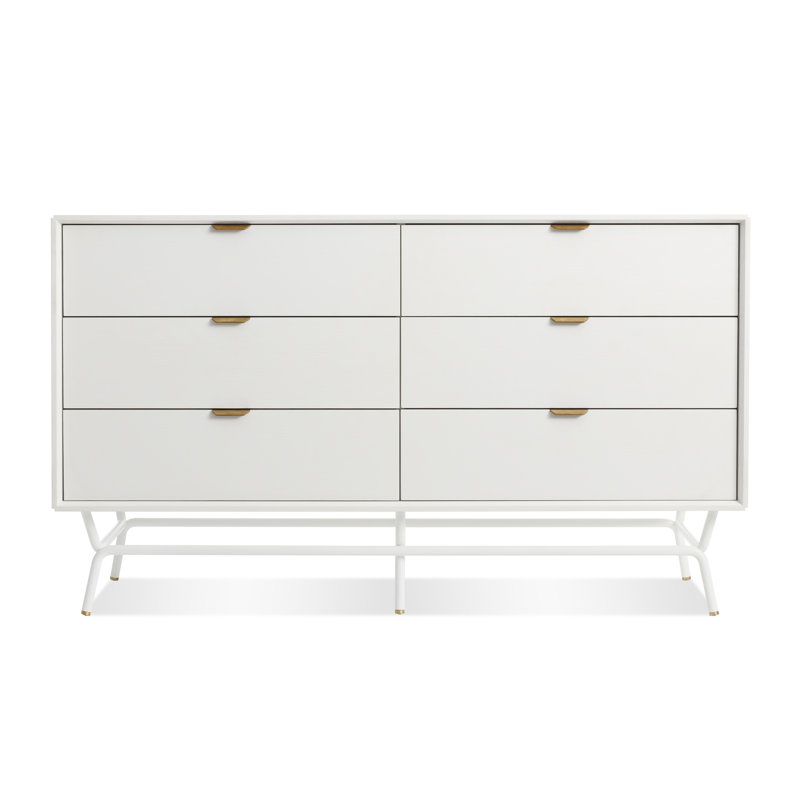 Dang 6 - Drawer Dresser, White