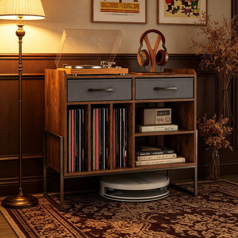 68.5 cm H Media Shelves