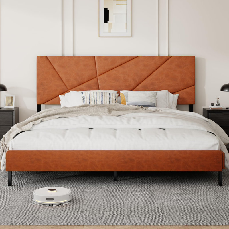 King Bed Frame With Headboard, King