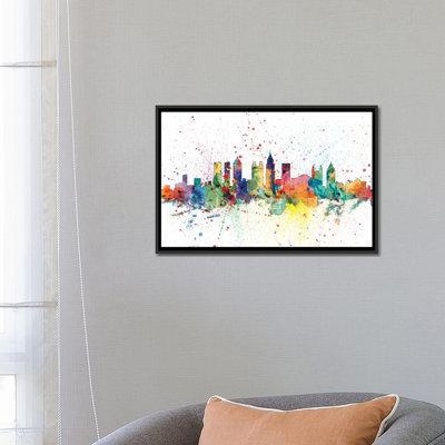 " Rainbow Splash Skyline Series " by Michael Tompsett