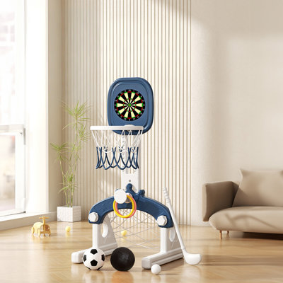 Living And Home Toddler Basketball Hoop