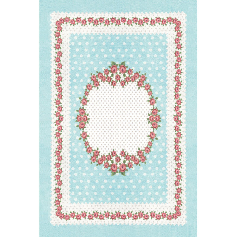 Stylish Woven Carpet (4.6 x 7.2 ft), 100% Polyester, 0.3 in Pile Height | Antibacterial & Non-Slip Underside, Machine Washable | Durable with 3D Digital Printing, Perfect for Living Room & Bedroom Decor