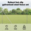 Hexagon Fence Galvanised Steel-322520569-322520512