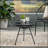 Nusa Rattan Side Table With Tempered Glass Top And Durable Polyethylene Base,  For Outdoor Living Spaces-1121098169